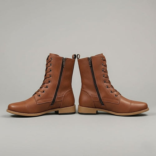 Bonnie | Women's Orthopedic Ankle Boots with Side Zipper