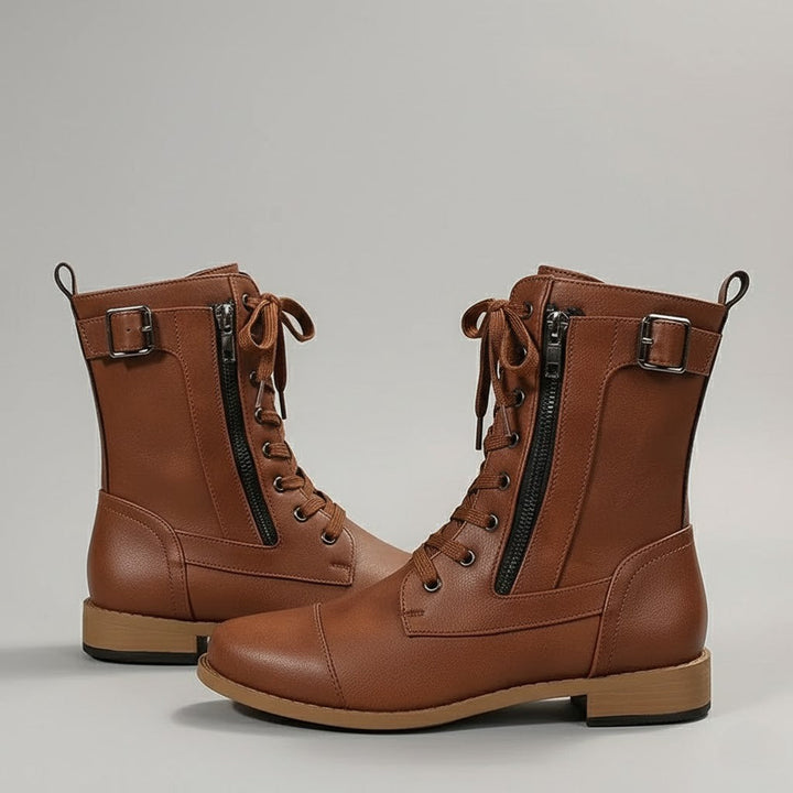 Bonnie | Women's Orthopedic Ankle Boots with Side Zipper