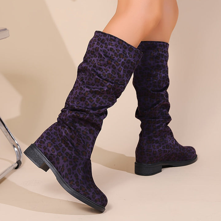 Selah | Leopard Mid-Calf Boots