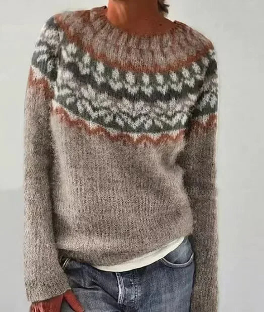 Grace & Jess | Cozy Fair Isle Sweater