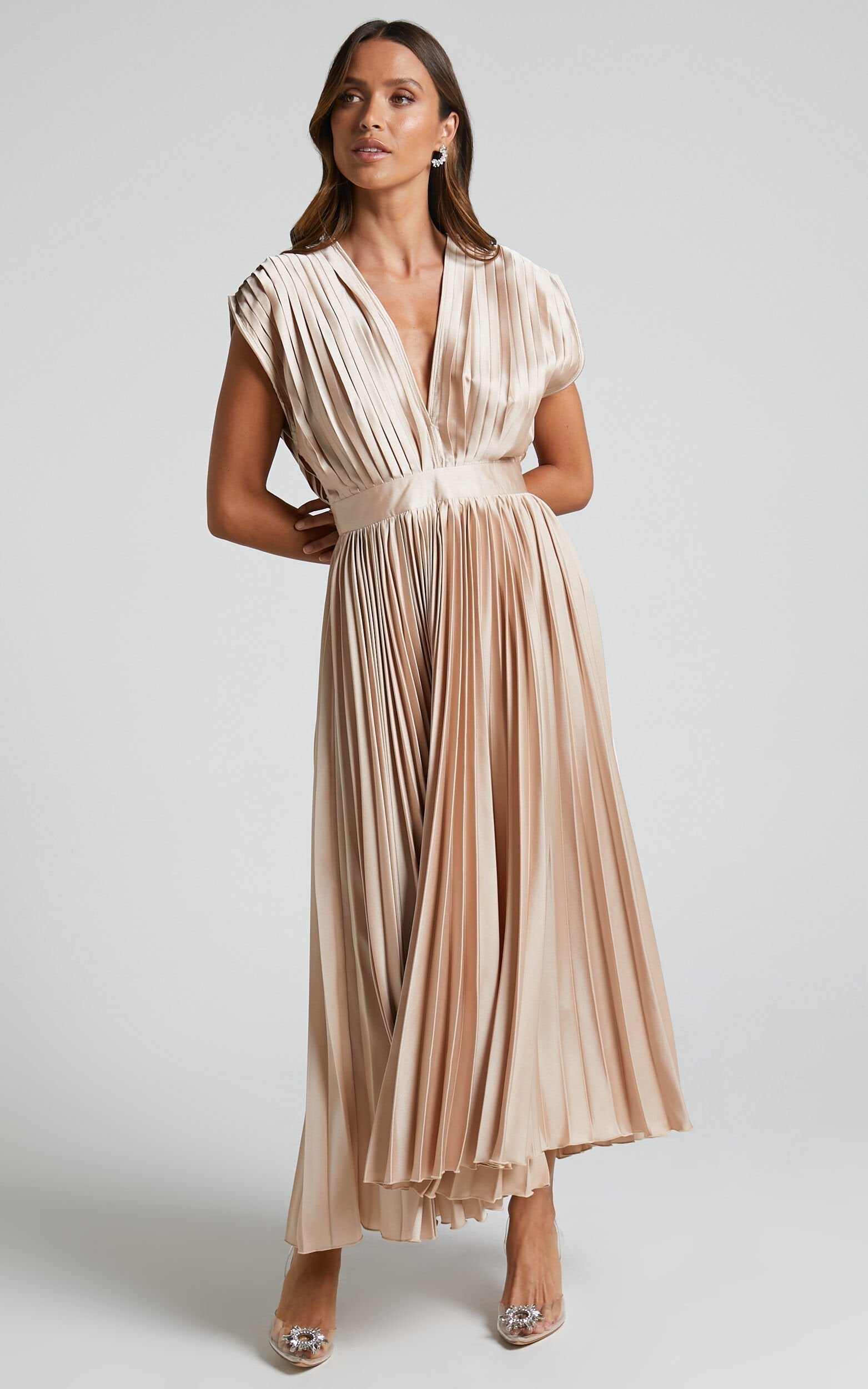 Madisyn | Women's Pleated Skirt Dress
