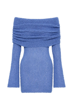 Celine | Women's Off-The-Shoulder Knit Bodycon Mini Dress