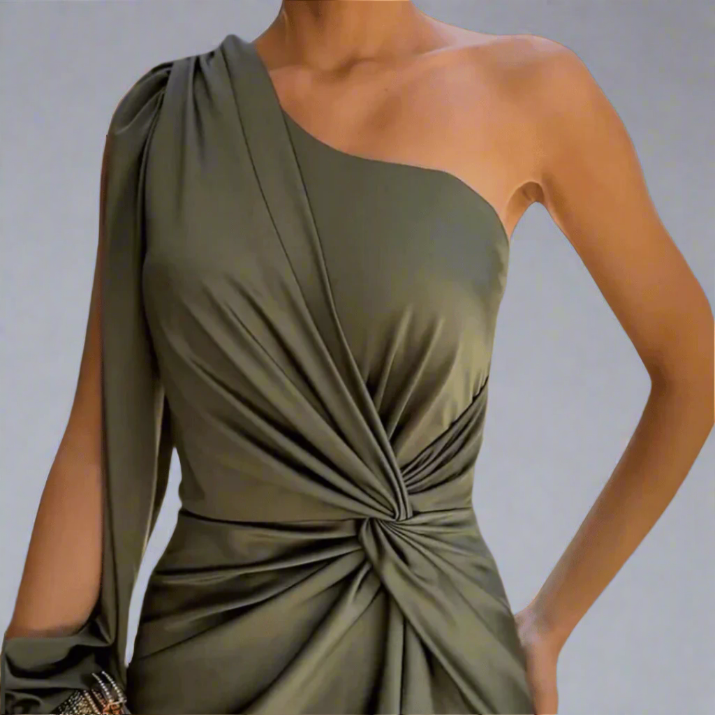 Diella | Women's One Shoulder Maxi Dress