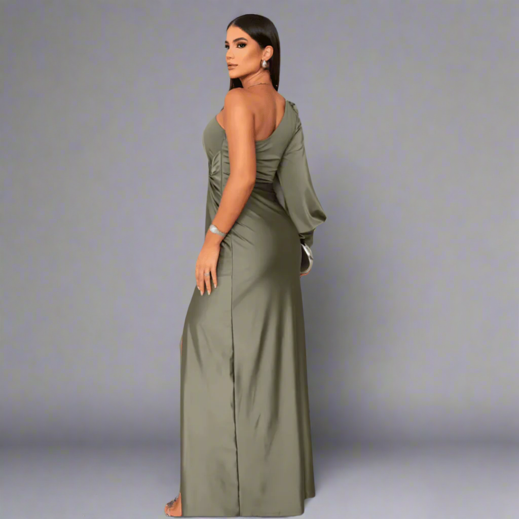 Diella | Women's One Shoulder Maxi Dress
