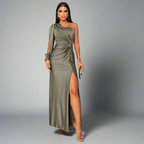 Diella | Women's One Shoulder Maxi Dress