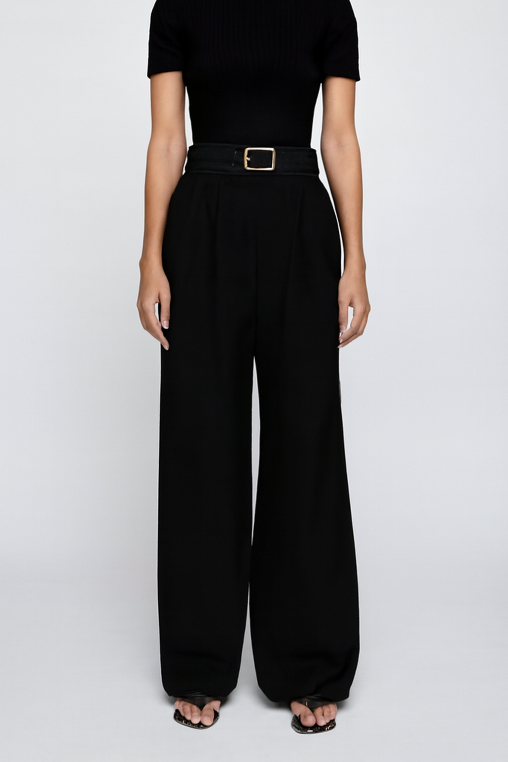 Corisande | Women's High Waist Pleated Trousers