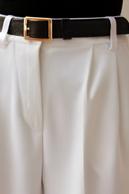 Corisande | Women's High Waist Pleated Trousers