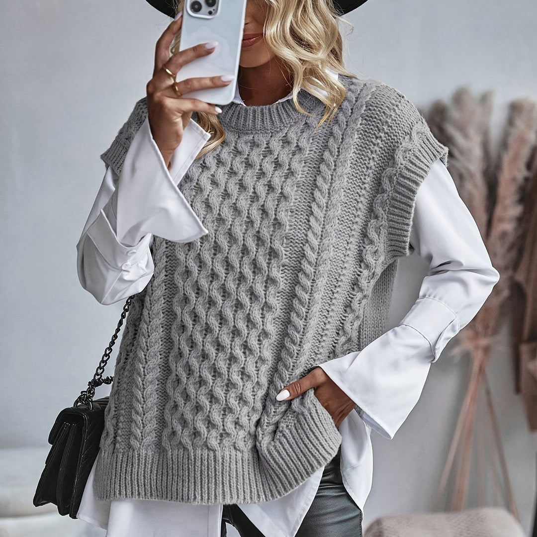 Maëlle | Knit Layered Sweater Vest