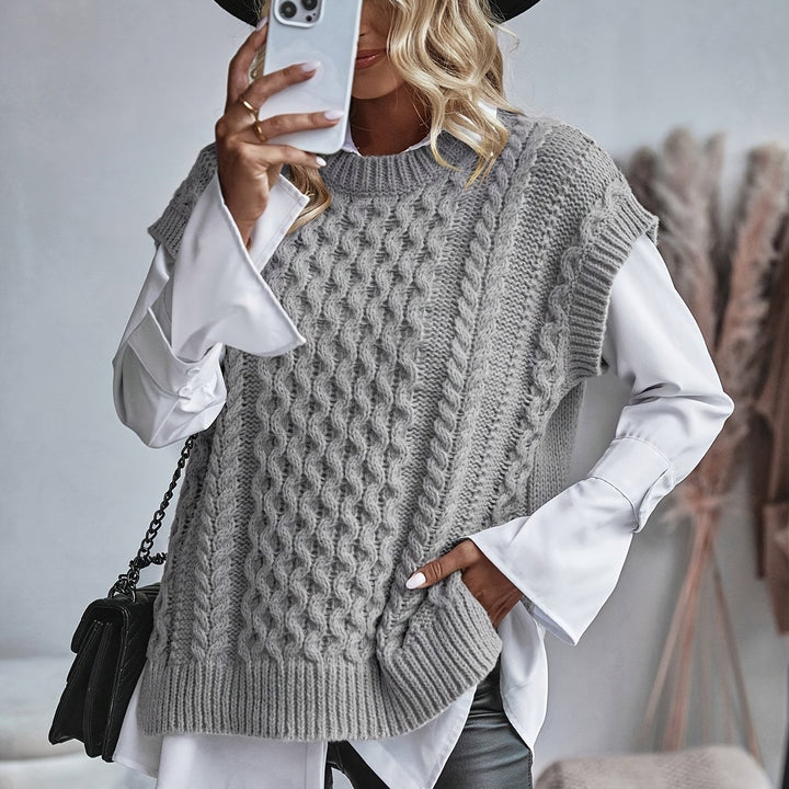 Maëlle | Knit Layered Sweater Vest