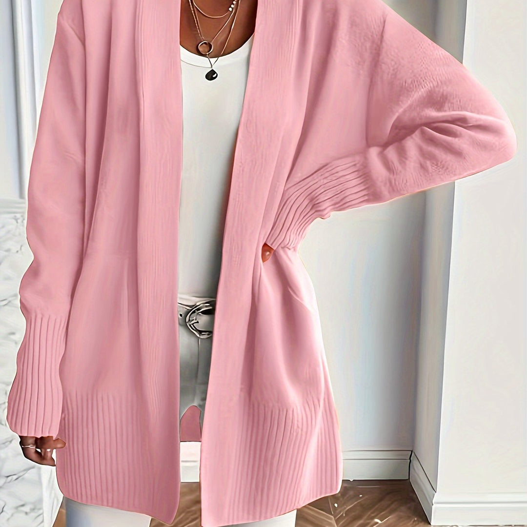 Liora | Soft Draped Longline Cardigan
