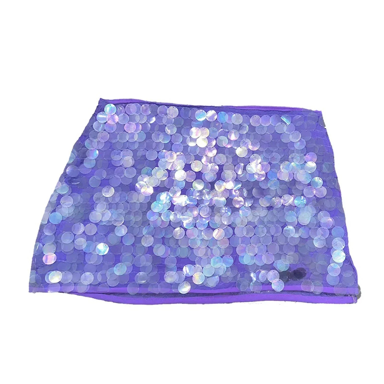 Ludo | Women's Fitted Sequin Mini Skirt