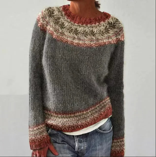 Grace & Jess | Cozy Fair Isle Sweater