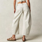 Lumina | Women's High Waist Barrel Leg Jeans