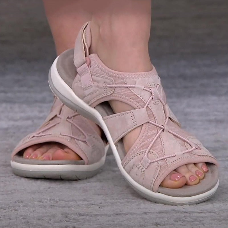 Vivienne | Women's Orthopedic Velcro Strap Comfort Sandals