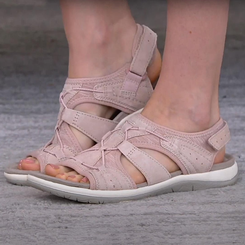 Vivienne | Women's Orthopedic Velcro Strap Comfort Sandals