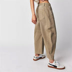Lumina | Women's High Waist Barrel Leg Jeans