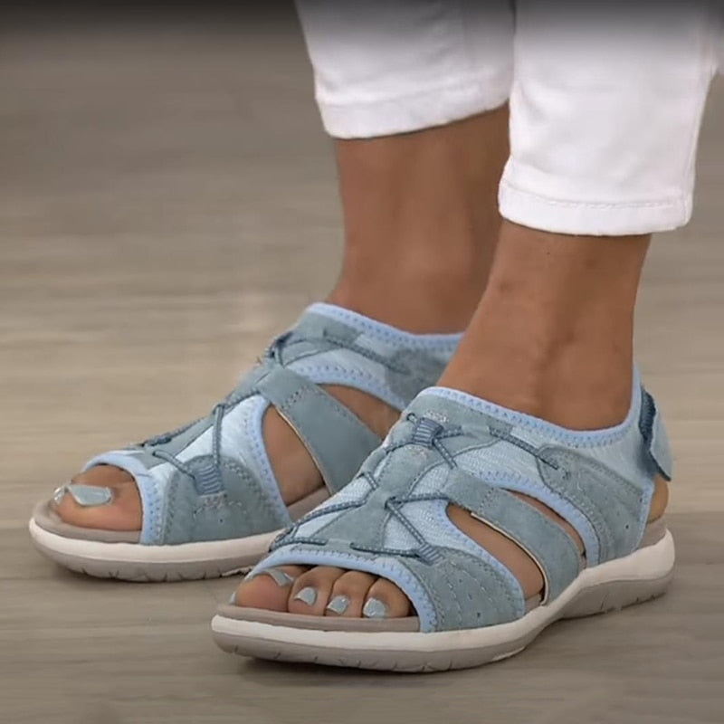 Vivienne | Women's Orthopedic Velcro Strap Comfort Sandals