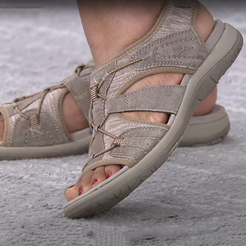 Vivienne | Women's Orthopedic Velcro Strap Comfort Sandals