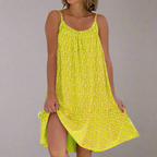 Baila | Women's Spaghetti Strap Printed Mini Dress