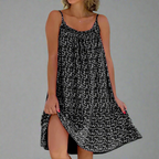 Baila | Women's Spaghetti Strap Printed Mini Dress