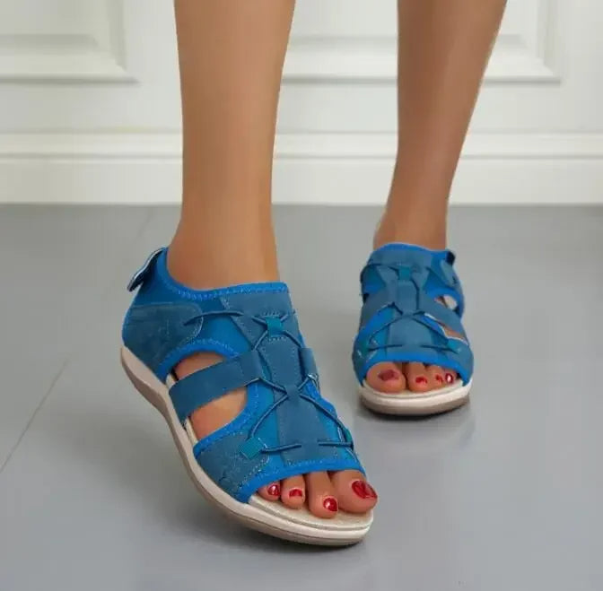 Vivienne | Women's Orthopedic Velcro Strap Comfort Sandals