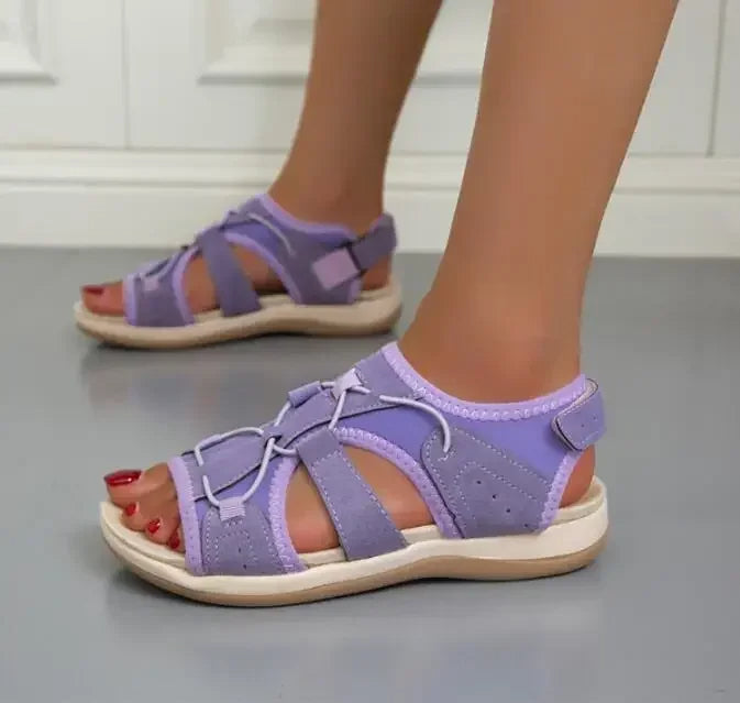 Vivienne | Women's Orthopedic Velcro Strap Comfort Sandals