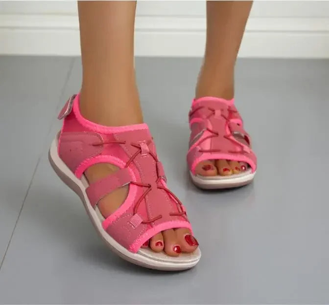 Vivienne | Women's Orthopedic Velcro Strap Comfort Sandals