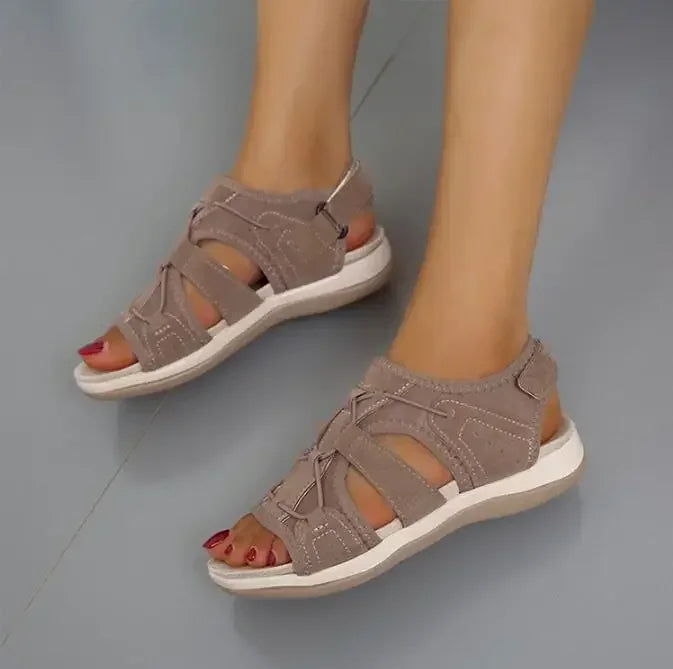Vivienne | Women's Orthopedic Velcro Strap Comfort Sandals