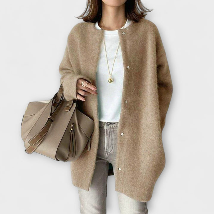 Olivia | Women's Relaxed Button Jacket