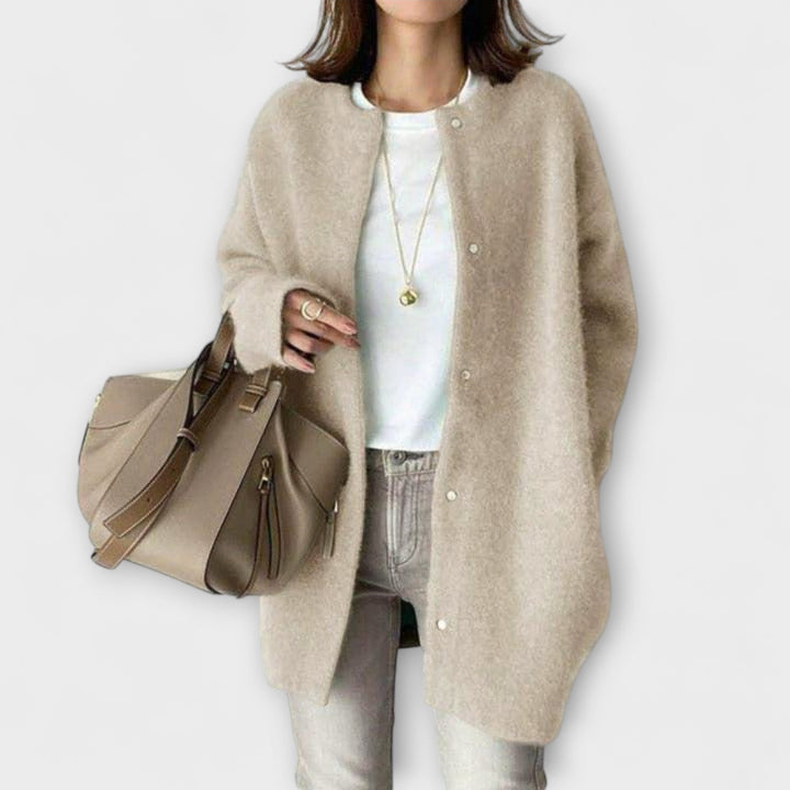 Olivia | Women's Relaxed Button Jacket