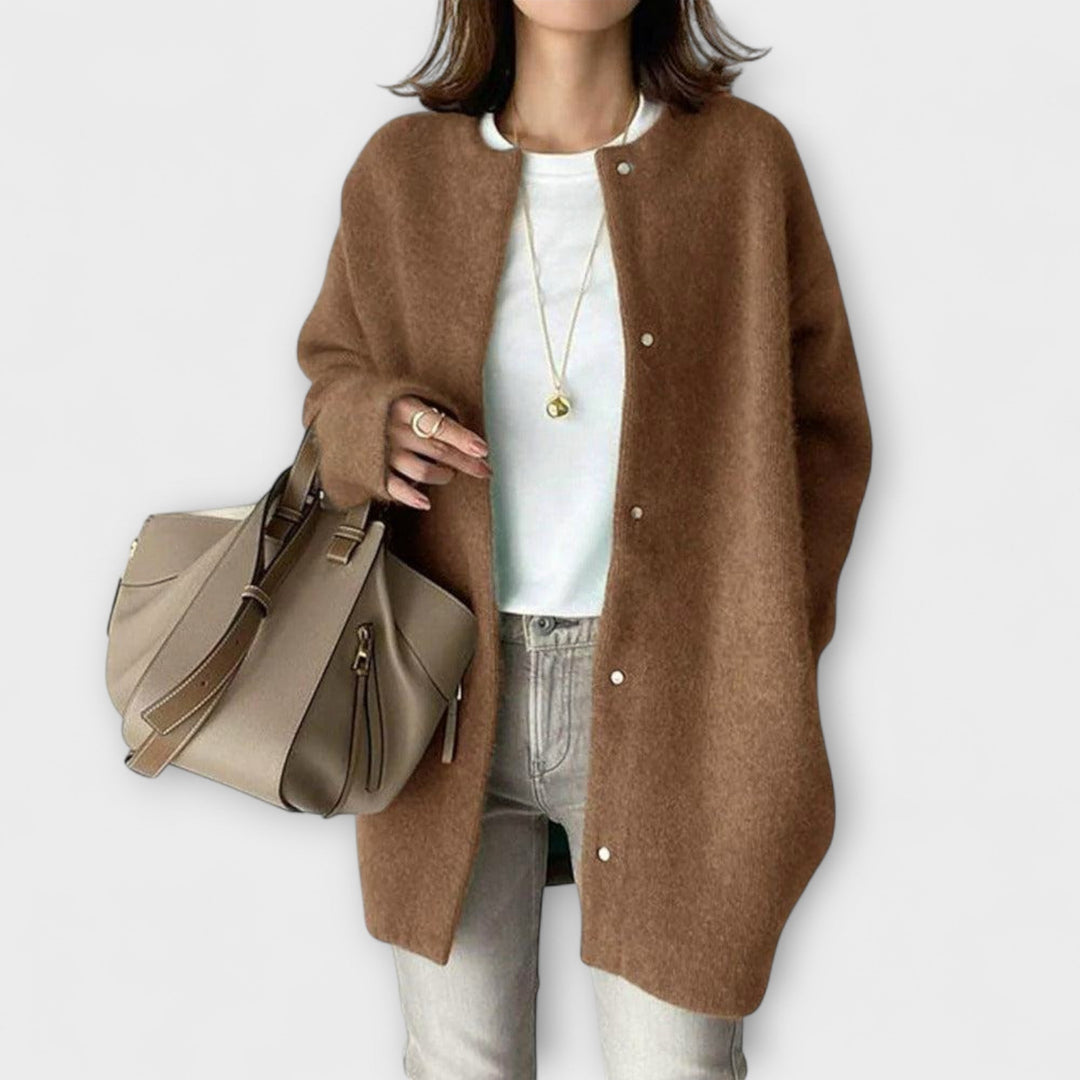 Olivia | Women's Relaxed Button Jacket