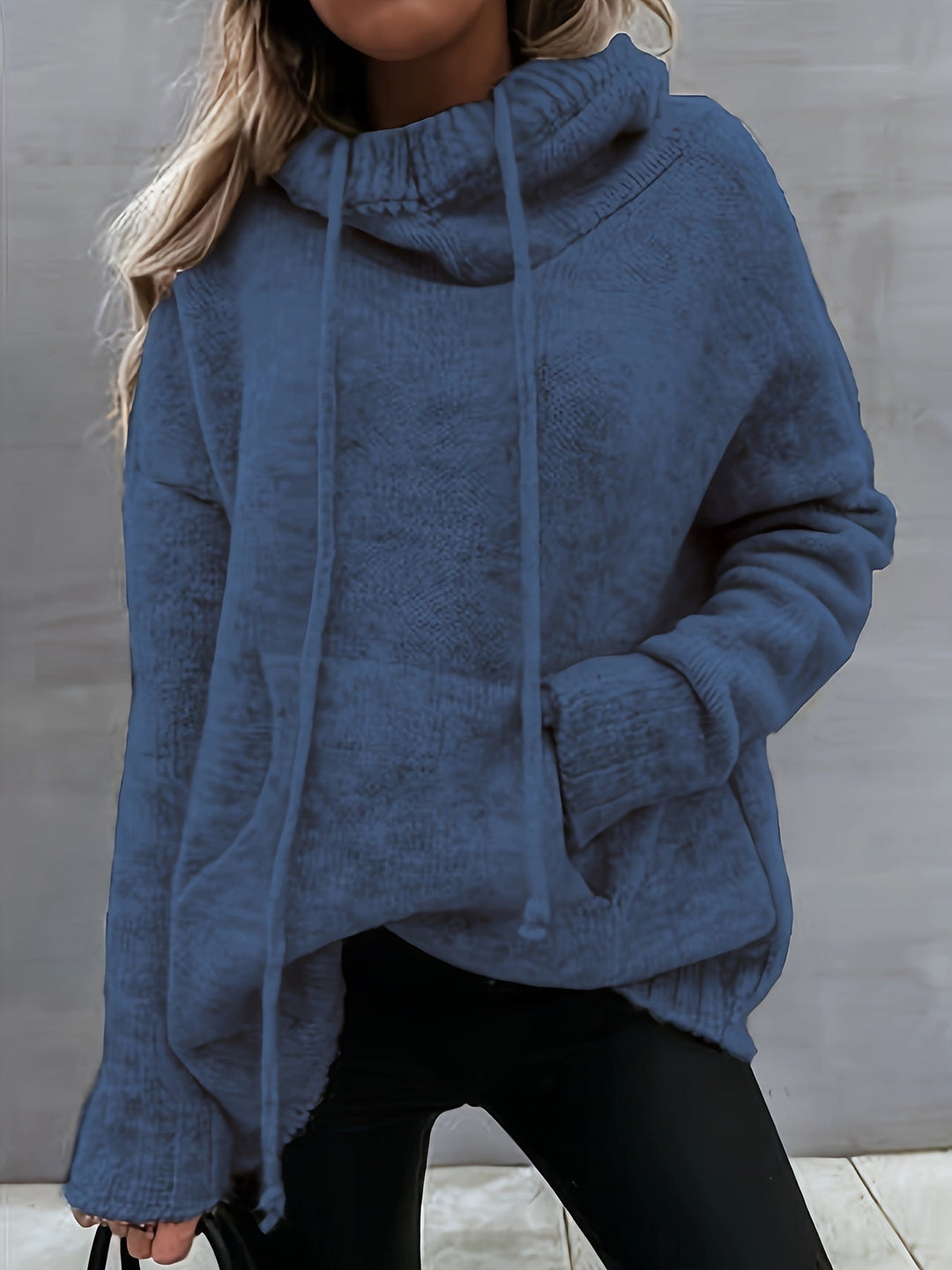 Grace & Jess | Long Sleeve Sweater With Pocket