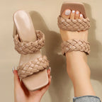 Elowyn | Women's Stylish Braided High Heel Sandals