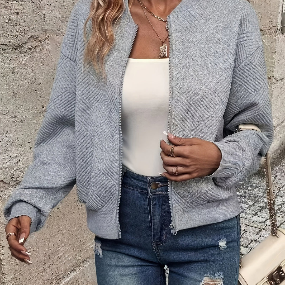 Noémi | Quilted Zip Jacket