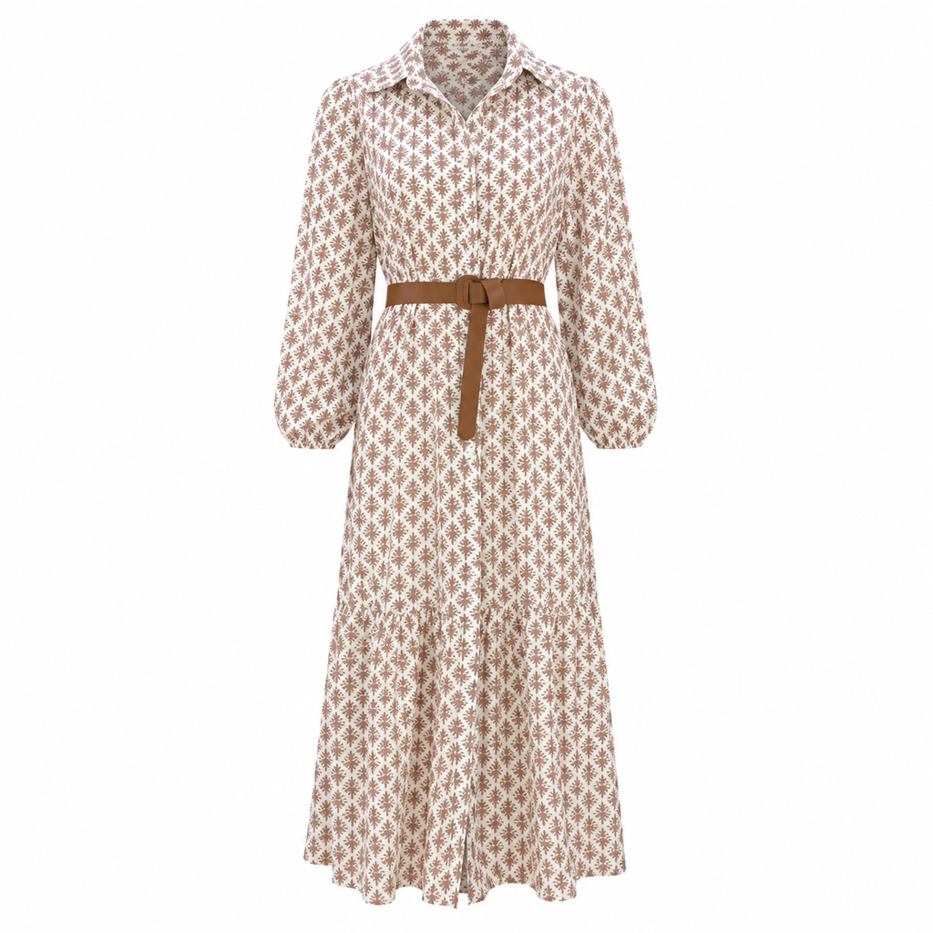 Dixie | Women's Tummy Coverage Dress with Belt