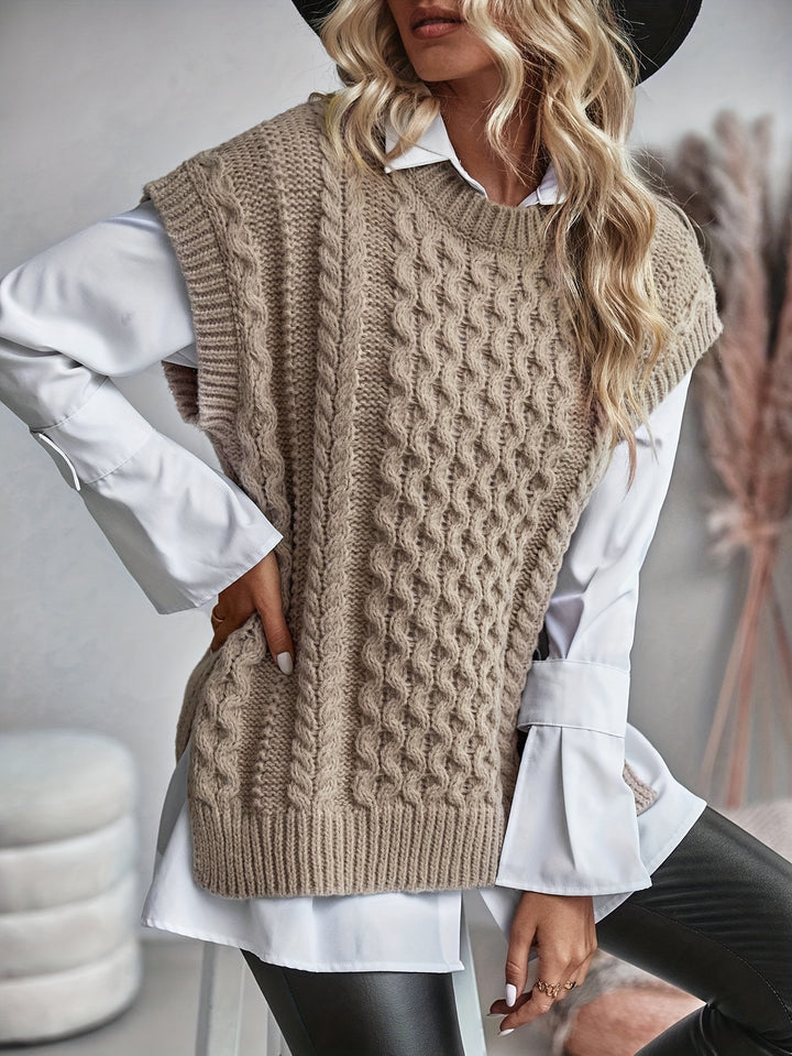Maëlle | Knit Layered Sweater Vest