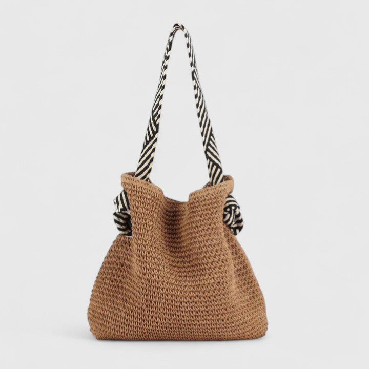 Fenella | Women's Woven Straw Shoulder Bag