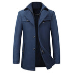 Finn | Men's Classic Double-Breasted Trench Coat