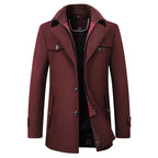 Finn | Men's Classic Double-Breasted Trench Coat