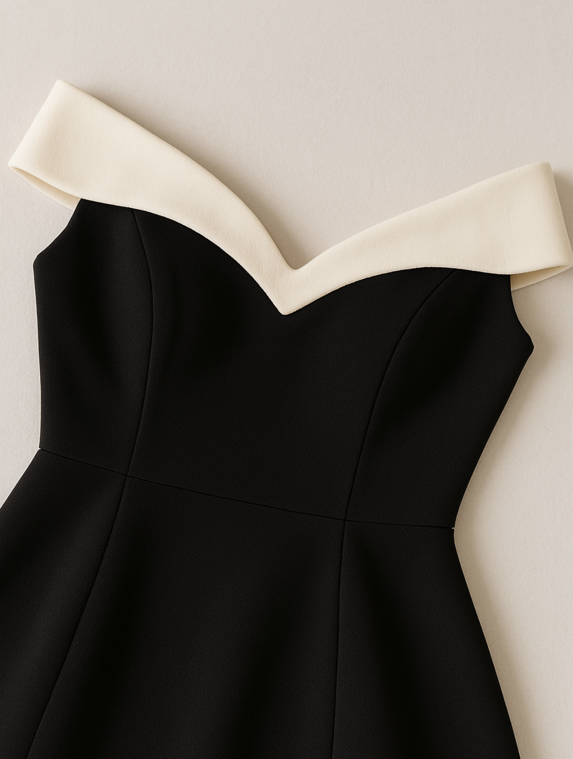 Aveline | Women's Chic Off-Shoulder A-Line Mini Dress