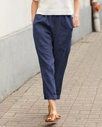 Tove | Women's Summer Cropped Trousers