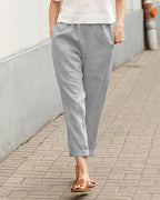 Tove | Women's Summer Cropped Trousers