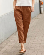 Tove | Women's Summer Cropped Trousers