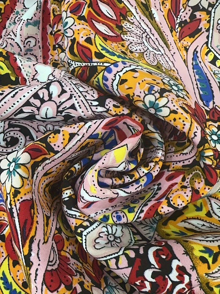 Constance | Women's Boho Paisley Print Halter Neck Maxi Dress with Split