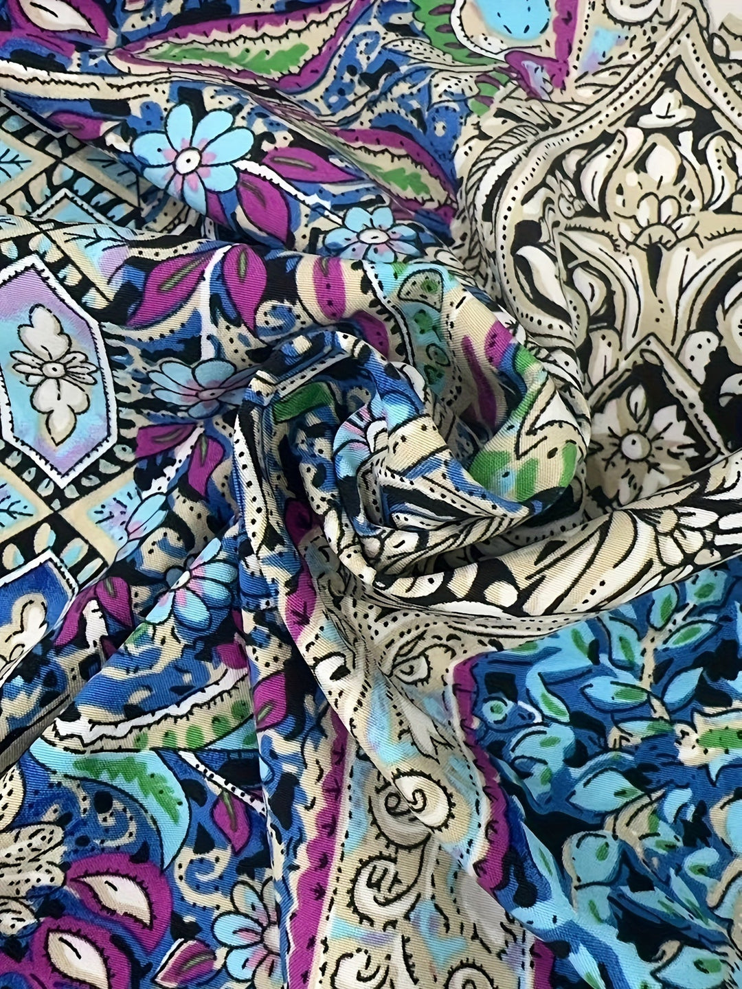 Constance | Women's Boho Paisley Print Halter Neck Maxi Dress with Split
