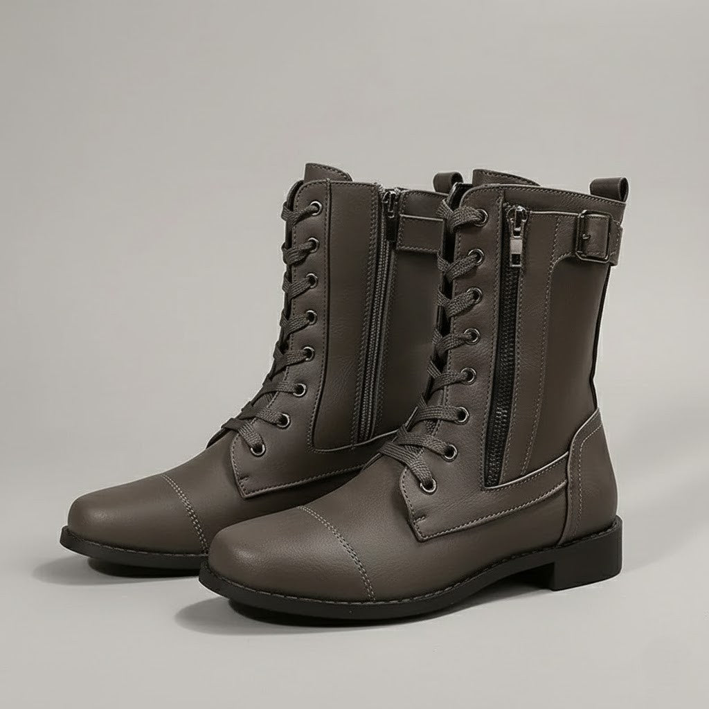Bonnie | Women's Orthopedic Ankle Boots with Side Zipper