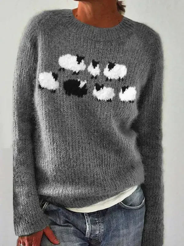 Grace & Jess | Cozy Fair Isle Sweater