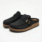 Marlowe | Women's Casual Orthopedic Buckle Slip On Clogs