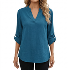 Thea | Women's Casual V-Neck Blouse