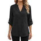 Thea | Women's Casual V-Neck Blouse